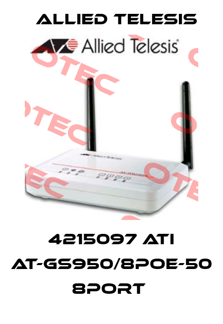 4215097 ATI AT-GS950/8POE-50 8Port  Allied Telesis