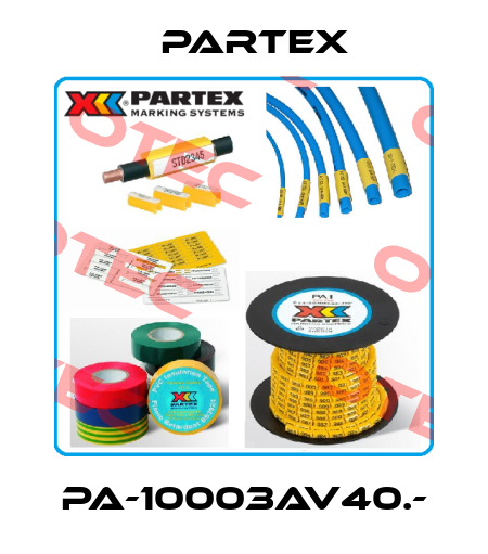 PA-10003AV40.- Partex