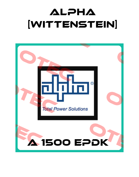 A 1500 EPDK  Alpha [Wittenstein]