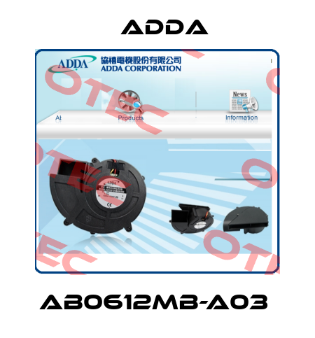 AB0612MB-A03  Adda