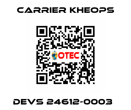 DEVS 24612-0003   Carrier Kheops