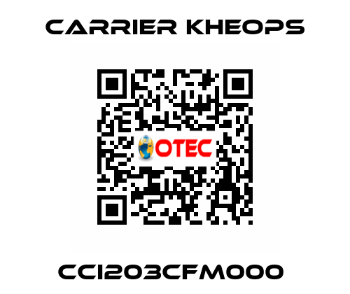CCI203CFM000  Carrier Kheops