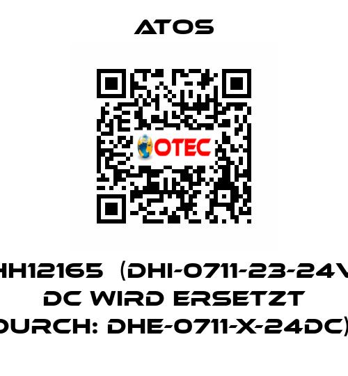 HH12165  (DHI-0711-23-24V DC WIRD ERSETZT DURCH: DHE-0711-X-24DC)  Atos