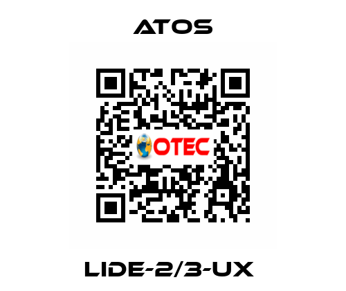 LIDE-2/3-UX  Atos