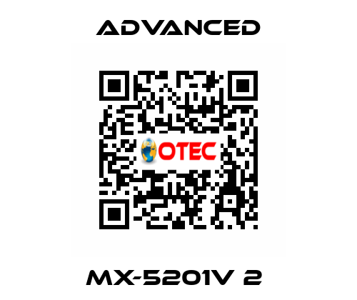 Mx-5201V 2  Advanced