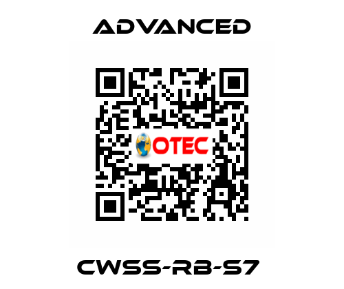 CWSS-RB-S7  Advanced