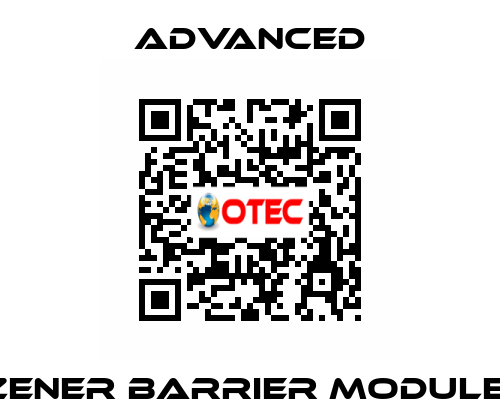 Zener Barrier Module  Advanced