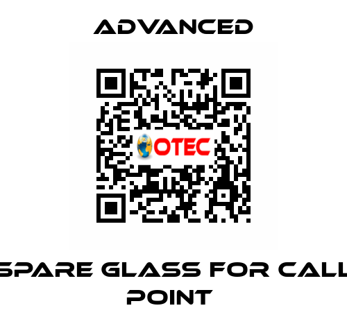 Spare Glass for Call Point  Advanced