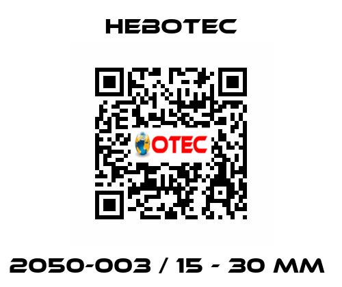 2050-003 / 15 - 30 mm  HEBOTEC