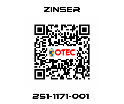  251-1171-001  Zinser