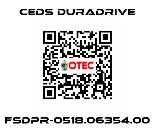 FSDPR-0518.06354.00 Ceds Duradrive