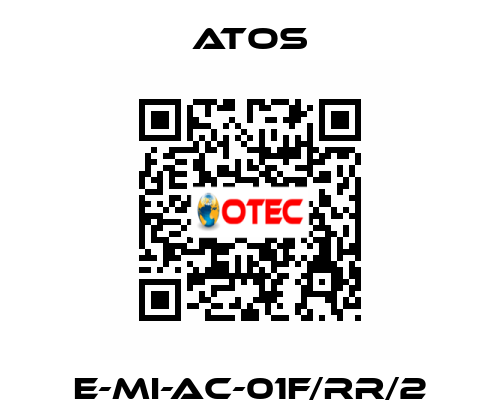 E-MI-AC-01F/RR/2 Atos