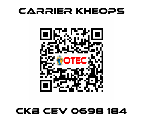 CKB CEV 0698 184 Carrier Kheops