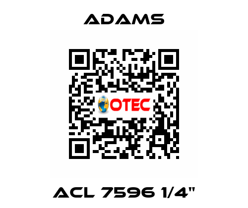 ACL 7596 1/4" ADAMS