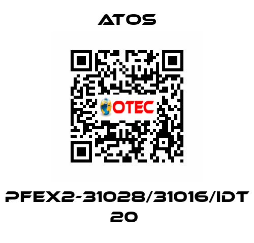 PFEX2-31028/31016/IDT 20  Atos
