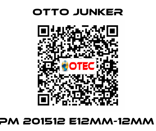 PM 201512 E12MM-12MM  Otto Junker