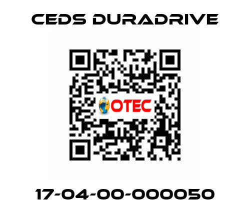 17-04-00-000050 Ceds Duradrive