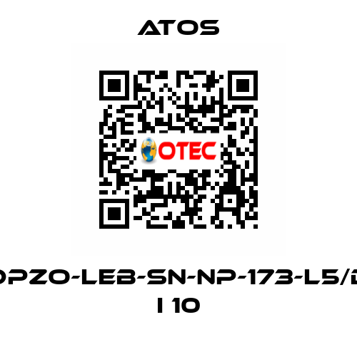 DPZO-LEB-SN-NP-173-L5/D I 10 Atos