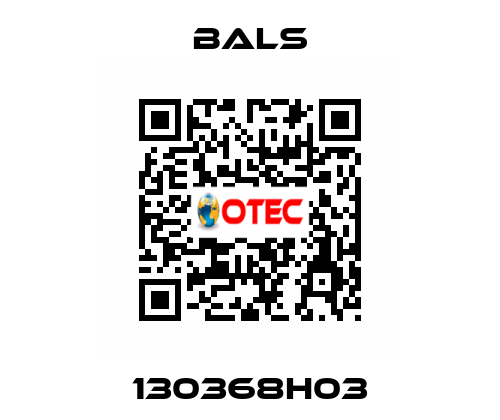 130368H03 Bals