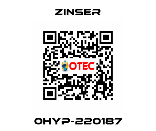 0HYP-220187 Zinser