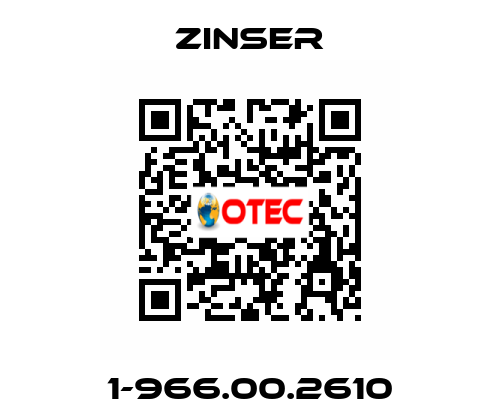1-966.00.2610 Zinser