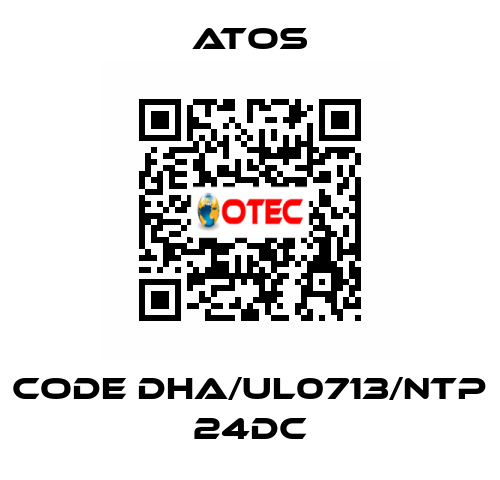 Code DHA/UL0713/NTP 24DC Atos