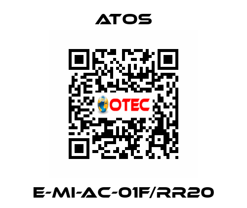 E-MI-AC-01F/RR20 Atos