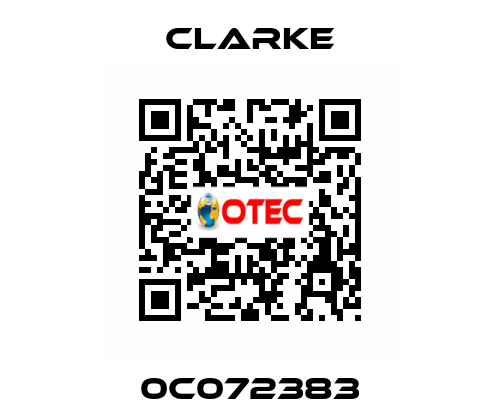 0C072383 Clarke