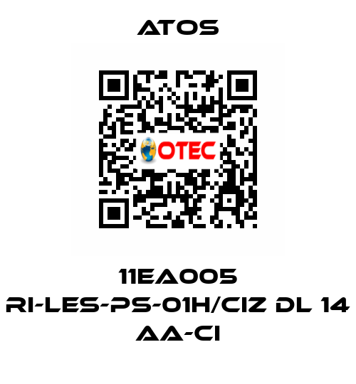 11EA005 RI-LES-PS-01H/CIZ DL 14 AA-CI Atos