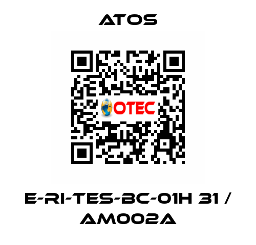 E-RI-TES-BC-01H 31 / AM002A Atos