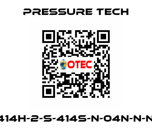 MF414H-2-S-414S-N-04N-N-NV/C Pressure Tech