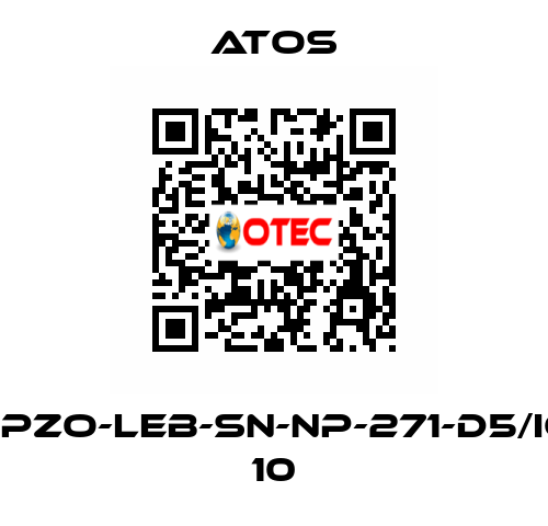 DPZO-LEB-SN-NP-271-D5/IQ 10 Atos