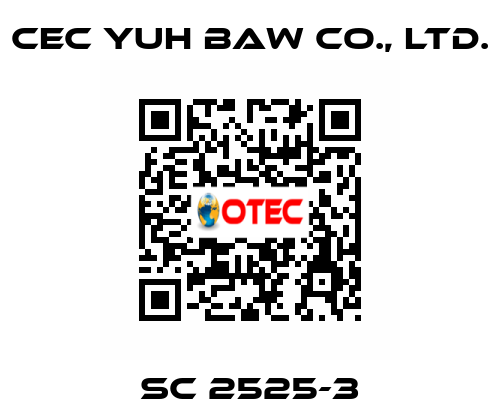 SC 2525-3 CEC YUH BAW CO., LTD.