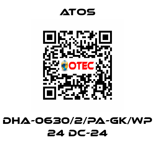 DHA-0630/2/PA-GK/WP 24 DC-24 Atos