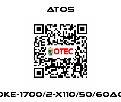 DKE-1700/2-X110/50/60AC Atos