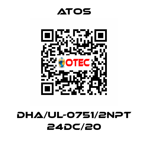 DHA/UL-0751/2NPT 24DC/20 Atos