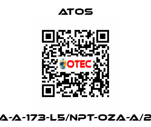 DKZA-A-173-L5/NPT-OZA-A/24DC Atos