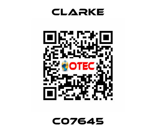 C07645 Clarke