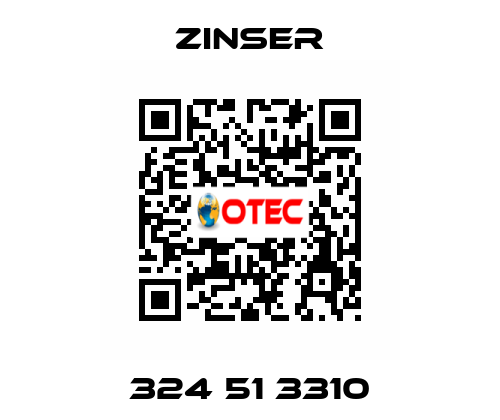 324 51 3310 Zinser