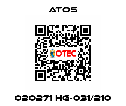 020271 HG-031/210 Atos