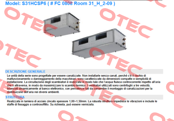 S31HCSP6 + ETBN-2.5A  + COIB-S 31/38 + PS-S 31/38 Aertesi