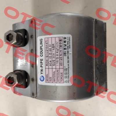 RCH-S 3 INCH 80A YOUNGNAM METAL