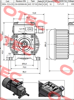 P/N: 150-020508-001 Munters