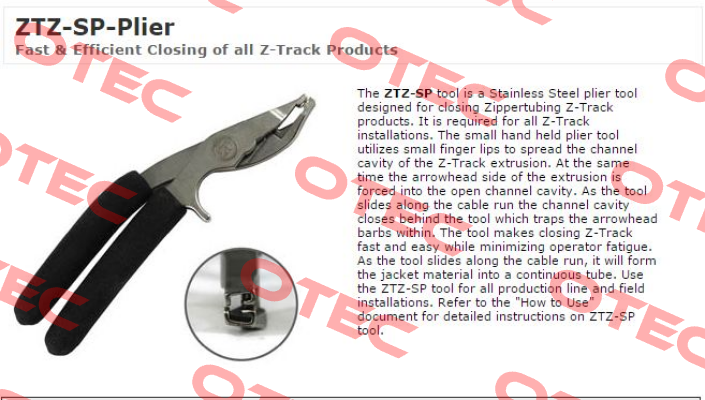 ZTZ-SP  Zippertubing