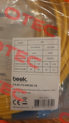 BC-FO-9SCSC-10 Beek
