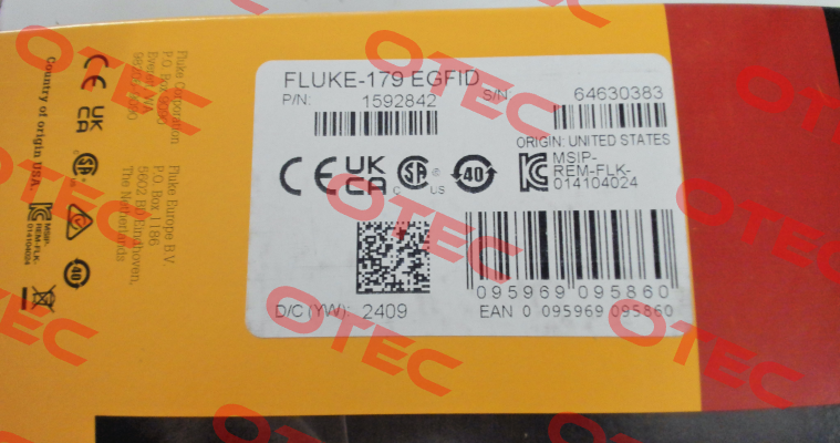 Fluke 179 Fluke