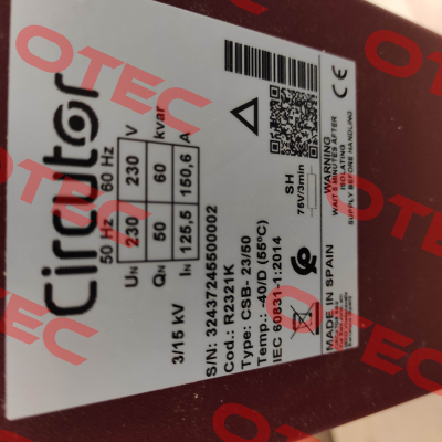 CSB-23/50 (R2321K) Circutor