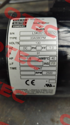 L5K0012L0032  OEM!!  BODINE ELECTRIC