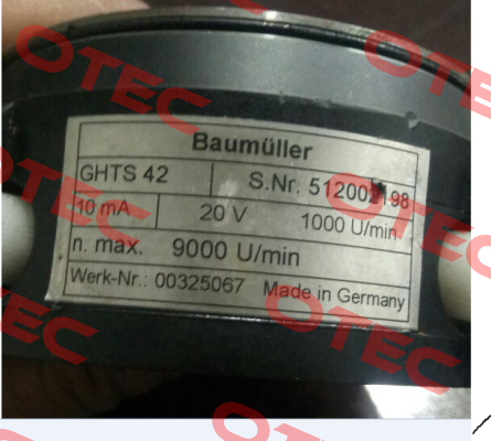 GHTS 42 (00325067) Baumüller