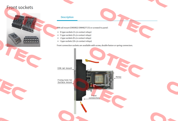 FN DE2C IP20 Arteche